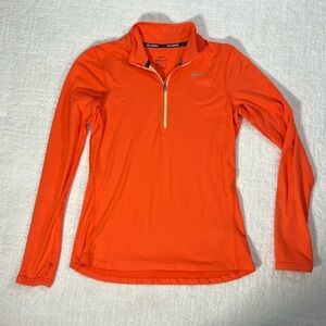 Nike Orange Long Sleeve Women's Top